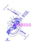 FRONT WHEEL for Yamaha YZ85LW 2013
