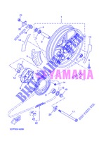 REAR WHEEL for Yamaha YZF-R125 2013