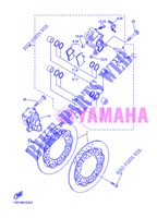 FRONT BRAKE CALIPER for Yamaha YZF-R6 2013