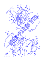 COVER   ENGINE 1 for Yamaha YBR125EGS 2011