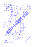 REAR BRAKE MASTER CYLINDER for Yamaha MT07A 2014
