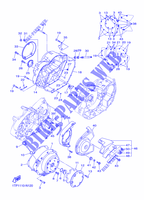 COVER   ENGINE 1 for Yamaha XV950 - XVS950CU 2014