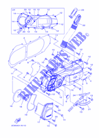 COVER   ENGINE 1 for Yamaha MW125 2014