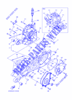 CRANKCASE for Yamaha MW125 2014