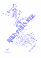 COVER   ENGINE 1 for Yamaha YP125RA 2014