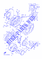 COVER   ENGINE 1 for Yamaha XV950R - XVS950CU 2014