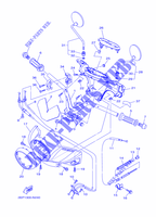 HANDLEBAR & CABLES for Yamaha MBK FLIPPER 115 2014