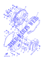 COVER   ENGINE 1 for Yamaha TTR125LWE 2014