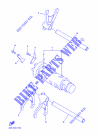 GEAR SHIFT SELECTOR DRUM / FORKS for Yamaha DIVERSION 600 2014