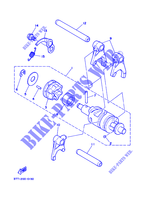 GEAR SHIFT SELECTOR DRUM / FORKS for Yamaha DT 175 2014