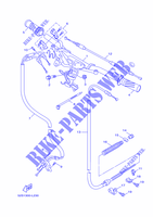 HANDLEBAR & CABLES for Yamaha HW151 2014