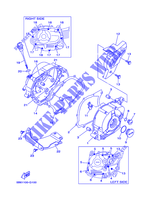 COVER   ENGINE 1 for Yamaha TTR110E 2014