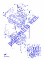 CRANKCASE for Yamaha DIVERSION 600 F 2015