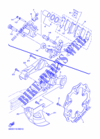 REAR BRAKE CALIPER for Yamaha YZ250F 2015