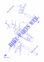 GEAR SHIFT SELECTOR DRUM / FORKS for Yamaha XJ6NA 2015