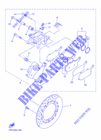 REAR BRAKE CALIPER for Yamaha DIVERSION 600 2015