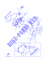 COVER   ENGINE 1 for Yamaha GPD125-A 2015