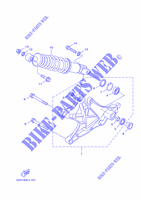 SWINGARM / SHOCK ABSORBER for Yamaha HW125 2014