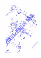 CRANKSHAFT / PISTON for Yamaha MT-09 TRACER ABS 2015