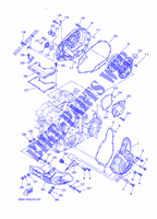 COVER   ENGINE 1 for Yamaha XTZ 1200 SUPER TENERE RACE BLUE 2015