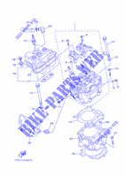 CYLINDER for Yamaha YFZ 450 R 2015