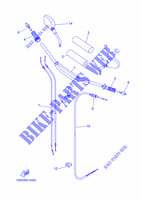 HANDLEBAR & CABLES for Yamaha XT660X 2014