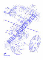 REAR BRAKE CALIPER for Yamaha WR250F 2014