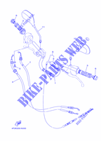 HANDLEBAR & CABLES 2 for Yamaha YBR125E 2014