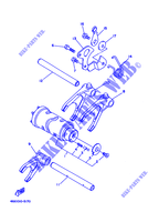 GEAR SHIFT SELECTOR DRUM / FORKS for Yamaha TDM850 1998