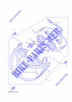 HEADLIGHT for Yamaha XENTER 150 2016