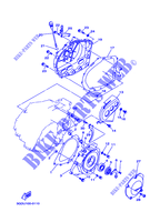 COVER   ENGINE 1 for Yamaha YFM350X 2004