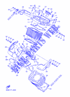 CYLINDER for Yamaha XVS1300A 2014