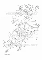 LEG SHIELD for Yamaha YP125R 2012