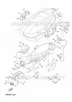 SEAT for Yamaha YP125R 2012