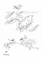 STAND / FOOTREST for Yamaha YP125R 2012