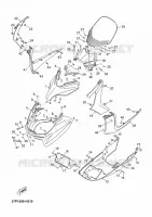 WINDSCREEN for Yamaha YP125R 2012