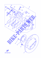 REAR BRAKE CALIPER for Yamaha MT-09 TRACER ABS 2016