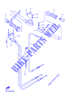 HANDLEBAR & CABLES for Yamaha YZF-R6 2003