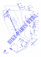 REAR BRAKE MASTER CYLINDER for Yamaha DIVERSION 600 F 2016