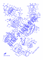 COVER   ENGINE 1 for Yamaha CUSTOM 1300 2016