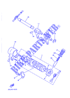 GEAR SHIFT SELECTOR DRUM / FORKS for Yamaha YSR50T 1987