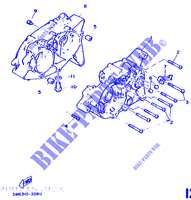 CRANKCASE for Yamaha DT 50 M 1987