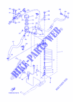 REAR BRAKE MASTER CYLINDER for Yamaha MT-07 ABS 2016