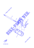 GEAR SHIFT SELECTOR DRUM / FORK for Yamaha MT 125 2015