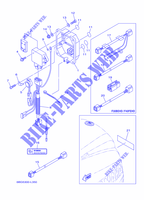 OPTIONAL PARTS for Yamaha F40F Electric Starter, Remote Control, Hydro Trim & Tilt, Shaft 20