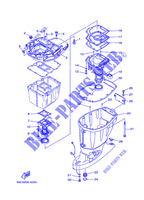 CASING for Yamaha F100B Electric Starter, Remote Control, Power Trim & Tilt, Shaft 25
