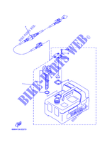 FUEL TANK for Yamaha 6C Manual Starter, Tiller Handle, Manual Tilt, Pre-Mixing, Shaft 15