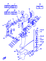 REPAIR KIT  for Yamaha 6C 2 Stroke, Manual Starter, Tiller Handle, Manual Tilt 1994