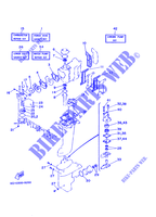 REPAIR KIT  for Yamaha 6C 2 Stroke, Manual Starter, Tiller Handle, Manual Tilt 1989