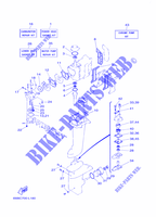 REPAIR KIT  for Yamaha 6C Manual Starter, Tiller Handle, Manual Tilt, Pre-Mixing, Shaft 15
